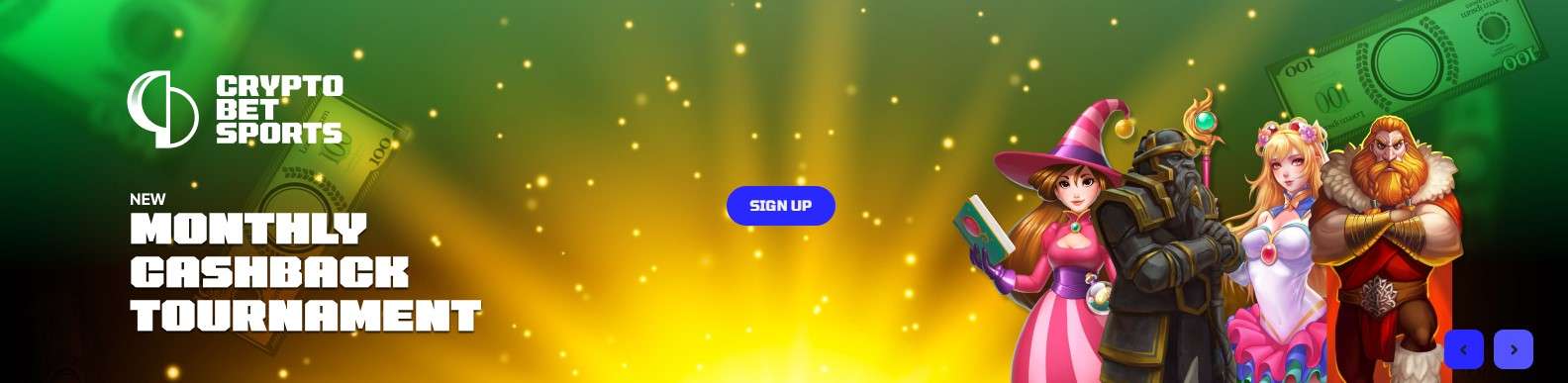monthly cashback tournament cryptobetsports